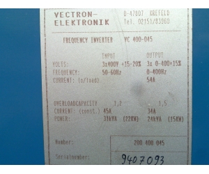 VC400-045 22Kw